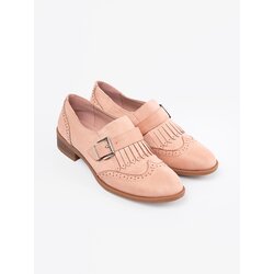 SEASTAR Pink suede flat loafers Cene