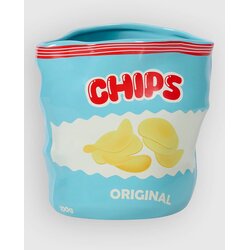bitten Chips Ceramic Decoration Vase blue Cene