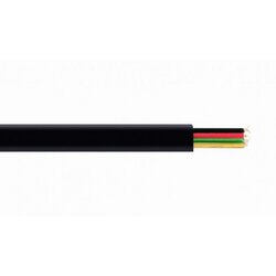 TC1000S-100M-B Gembird flat telefonski kabl, 4 zice, 100m black TC1000S-100M-B Cene