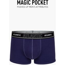 Atlantic Man Boxers Magic Pocket - blue Cene