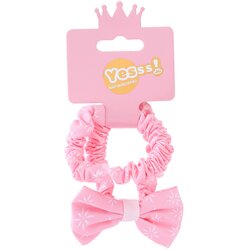 YESSS! dečje scrunchy gumice za kosu roze 2/1 Cene
