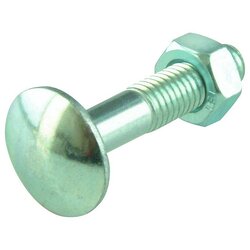 STABILIT Nosilni vijak z matico (Dolžina: 30 mm, M 4, Pocinkano, 12 kos, Ploščata okrogla glava) Cene