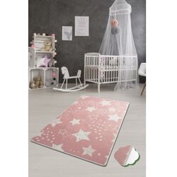Unknown Carpet Stars, 100x160cm, roze Cene