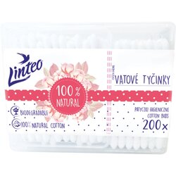 Linteo Natural štapići za uši kutija 200 kom Cene