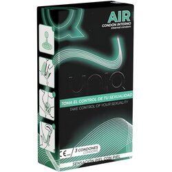 Uniq Air - tanki ženski kondom (3 kosi) Cene