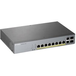 Zyxel GS1350-12HP, 12-portni upravljani switch (omrežni preklopnik) za CCTV s PoE in dolgim dosegom, 130W Cene