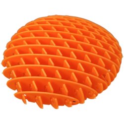 Fidget toy Orange, Anti-stress, Flexible, Sensory, 10 cm Cene