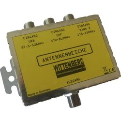 Wittenberg Antennen 3 in 1 antenska skretnica ukw, DAB+, UHF Cene