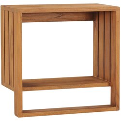  Zidni stalak za ručnike 35 x 20 x 35 cm od masivne tikovine Cijene