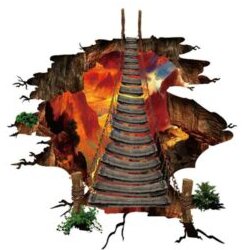Smania 3D dekorativna nalepka - Mountain Cene