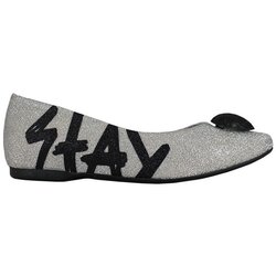 Thewhitebrand Modne superge Bailarina love silver Srebrna Cene
