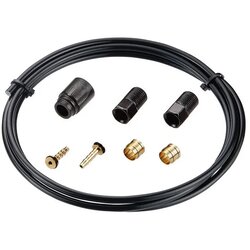 TEKTRO hose kit for disc brake, black, Kevlar hose, 1,800mm Cene