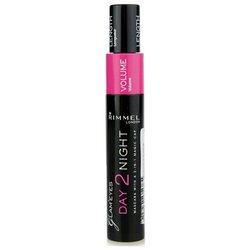 Rimmel London Day 2 Night dvojna maskara za volumen in podaljšanje trepalnic 9,5 ml odtenek 001 Black Cene