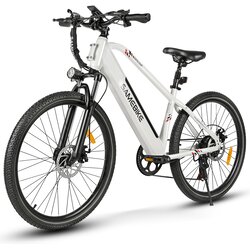 Samebike RS-A01Men električno mestno kolo, 500 W 36 V 15 Ah, 26", belo, (21960333) Cene