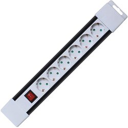 Home produžni kabl, 6 utičnica, prekidač, 1,5mm2, 3m 13925/NV 6K-3/WH Cijene