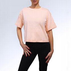 Champion Cropped T-shirt Peach M Cene