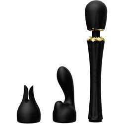 Zalo Kyro Wand Vibrator Obsidian Black Cene