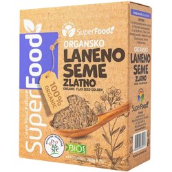 Superfood Laneno seme zlatno, organsko, SF 200g Cene