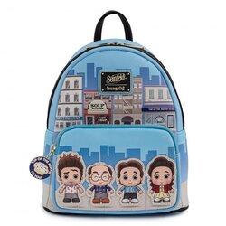 Loungefly seinfeld chibi city mini backpack Cene