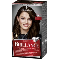 Schwarzkopf Brillance barva za lase - Intensive Color Cream - 880 Dark Brown Cene