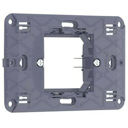 ELEKTROMATERIAL LENDAVA Nosilni obroč za vtičnico in stikalo Elektro Material Modys (2 modula, sive barve) Cene