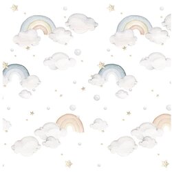 Dekornik Otroška tapeta Dekornik Rainbox, 50 x 280 cm Cene