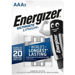Energizer Micro baterija (AAA) litijeva Ultimate LR03 1250 mAh 1.5 V 2 kosa, (20439529) Cene