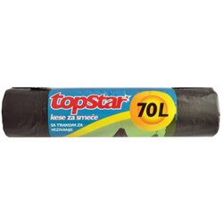 Top Star kese za smeće šuškave 70L 8 komada Cene