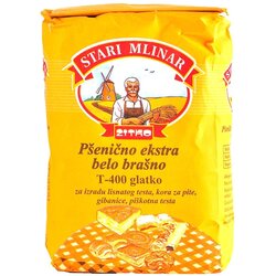 Stari mlinar Brašno glatko T-400 1kg Cene