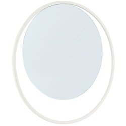 Tendance okruglo metalno ogledalo o37 cm, bijelo Cijene
