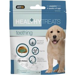 Healthy Mark+Chappell Treats Teething za štence 50 g Cene