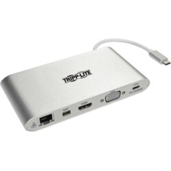 TRIPP LITE U442-DOCK1 priključna stanica i replikator porta za prijenosno računalo Žičano USB 3.2 Gen 1 (3.1 Gen 1) Type-C Srebro Cene