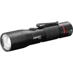 Coast LED Džepna svjetiljka HX5R pogon na punjivu bateriju 340 lm 96 g Crna Cene