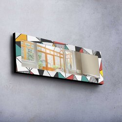 Wallity ogledalo 40120MA-046, 40x120cm Cene