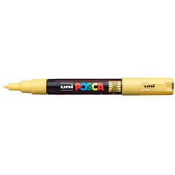 POSCA Uni flomaster; konica 0,7 mm bullet; rumen, (21290535) Cene