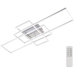 BRILO led prigušiva plafonski luster frame LED/51W/230V hrom + daljinski upravljač Cene