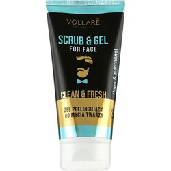 VOLLARE Piling i gel za umivanje lica za muškarce 150ml Cene