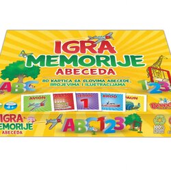 MIS TRADE Igra Memorije Abeceda Cene