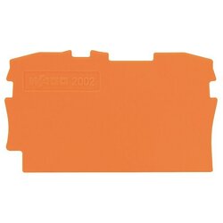 Wago Topjob Zaključna plošča S 2002-1292 (Oranžna, Primerno za: Dve vodili) Cene