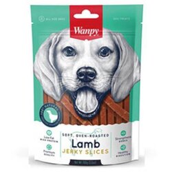 WANPY poslastica za pse soft lamb jerky slices 100g Cene