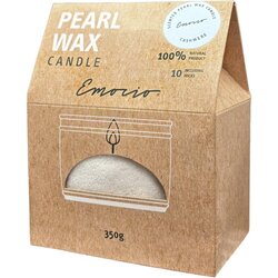 Emocio Pearl wax Cashmere White dišeča sveča 350 g Cene