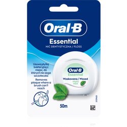 Oral-b Essential Floss Mint voskasta zobna nitka z metinim okusom 50 m Cene