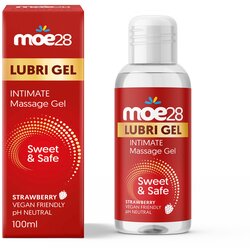 MOE28 intimni gel sa ukusom jagode 100ml Cene