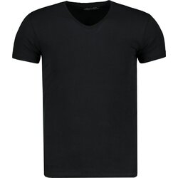 Trendyol Muška majica s V izrezom crna | smeđa | krema Cene