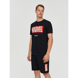 House - Komplet dvodijelne pidžame Marvel - Crna Cijene