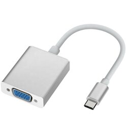 Type C na VGA adapter aluminium TC2V-060 ( 55-060 ) Cene