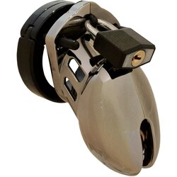 CB-X CB-6000S Chastity Cage Small Chrome Cene