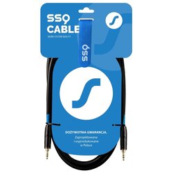 SOUND STATION QUALITY (SSQ) SSQ MIMI2 SS-1425 Cable Mini Jack Stereo 3,5 mm - Mini Jack Stereo 3,5 mm 2 m Black Cene