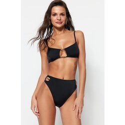Trendyol Bikini Bottom - Black - Plain Cene