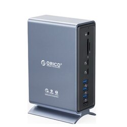 Orico Priključna postaja USB-C Thunderbolt 3, 15 v 1, 5xUSB-A, 2xTB3, 2xUSB-C, DP, RJ45, SD+TF, napajanje, TB3-S4 Cene